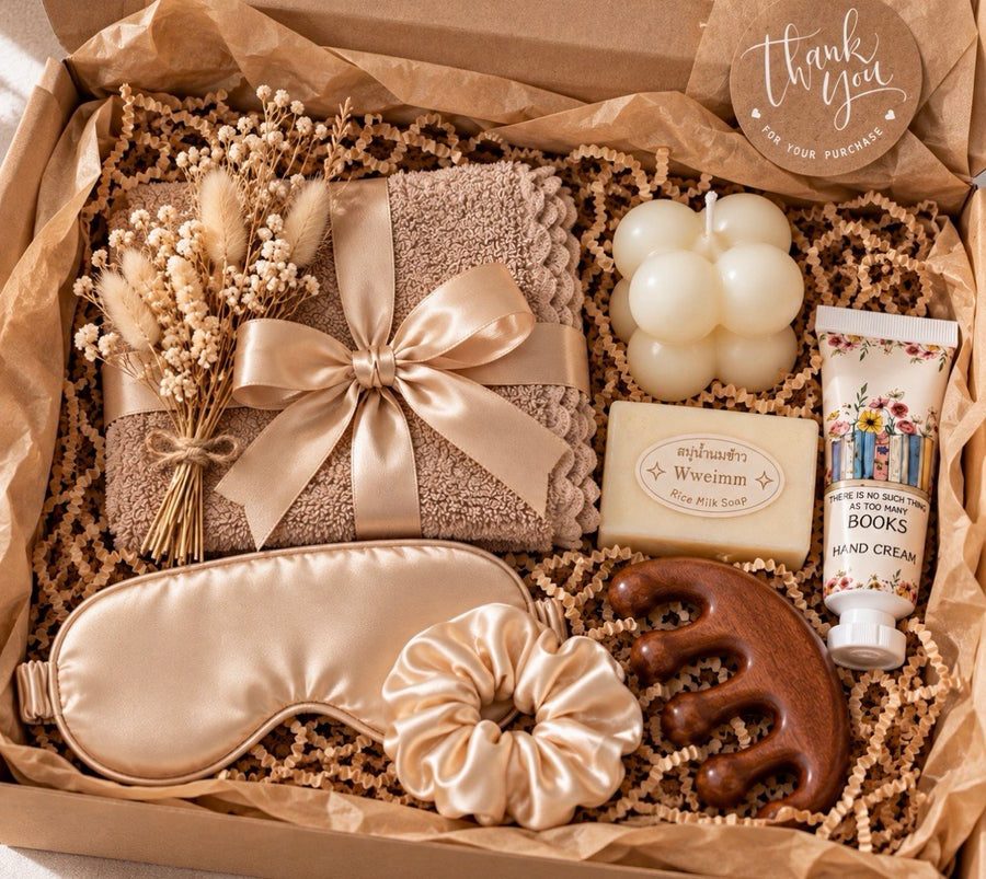 ALILUNE Neutral Self-Care Gift Box