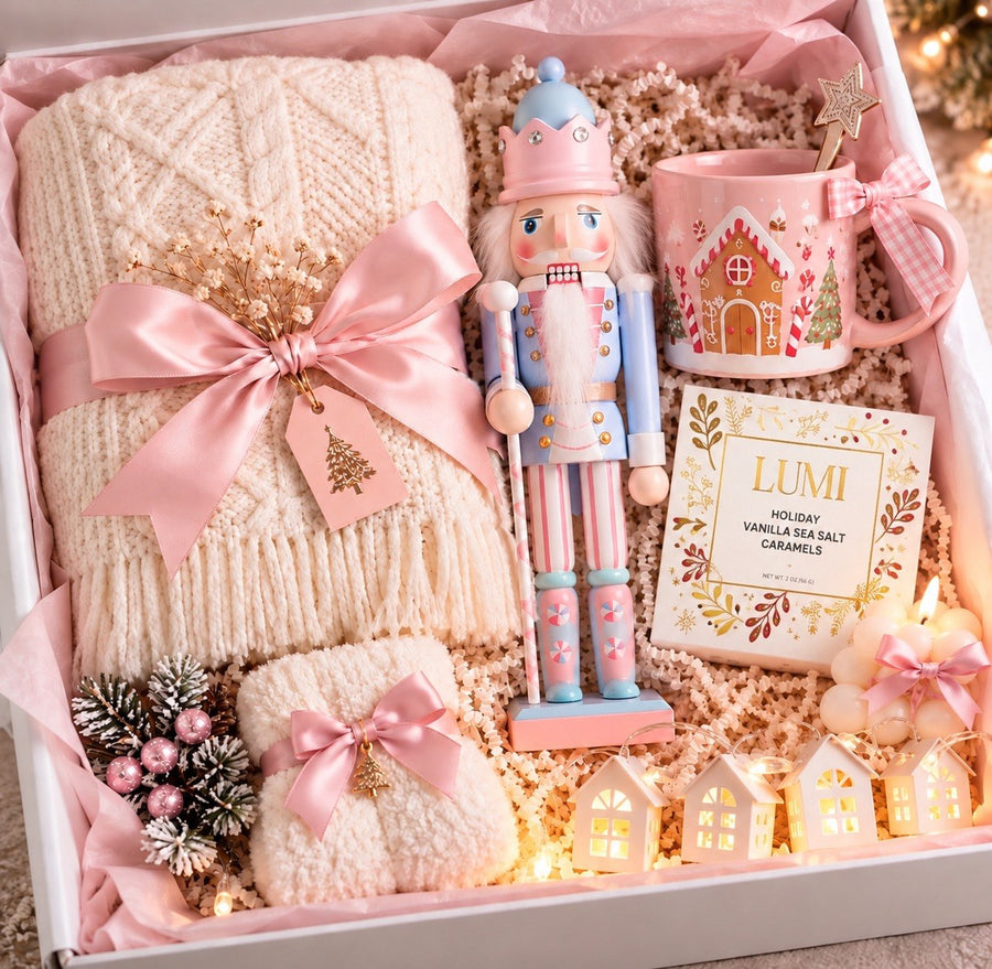 ALILUNE Pastel Holiday Comfort Gift Box
